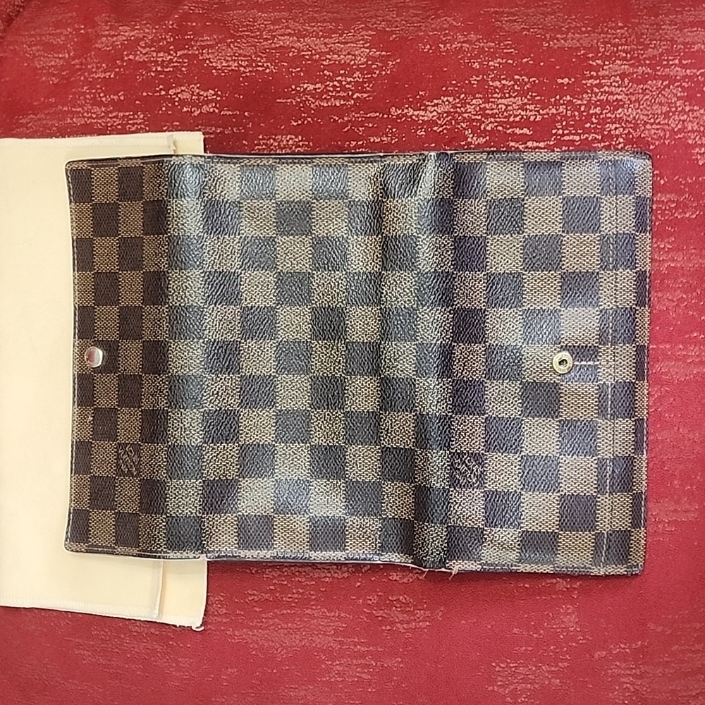 Louis Vuitton Sarah Wallet Damier Ebene Brown - Picture 6 of 8